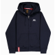 BASIC SMALL LOGO ZIP HOODIE ALPHA INDUSTRIES