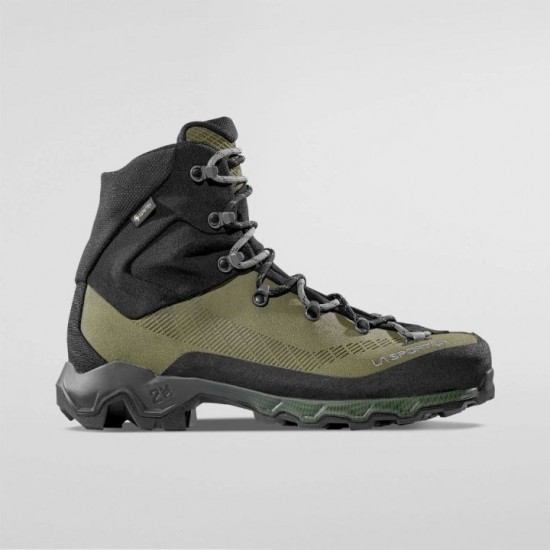 Ανδρικά Μποτάκια Πεζοπορίας La Sportiva Aequilibrium Trek GTX Ανδρικά αδιάβροχα μποτάκια trekking La Sportiva Aequilibrium Trek GTX. Με μεμβράνη Gore-Tex, σόλα Vibram & ενδιάμεση σόλα PU για βαριά φορτία
