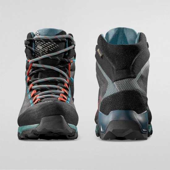 Γυναικεία Μποτάκια Πεζοπορίας La Sportiva Aequilibrium Hike Woman GTX Carbon/Everglade Γυναικεία αδιάβροχα μποτάκια πεζοπορίας La Sportiva Aequilibrium Hike Woman GTX Carbon/Everglade. Ελαφριά, με μεμβράνη Gore-Tex, σόλα Vibram & Double Heel