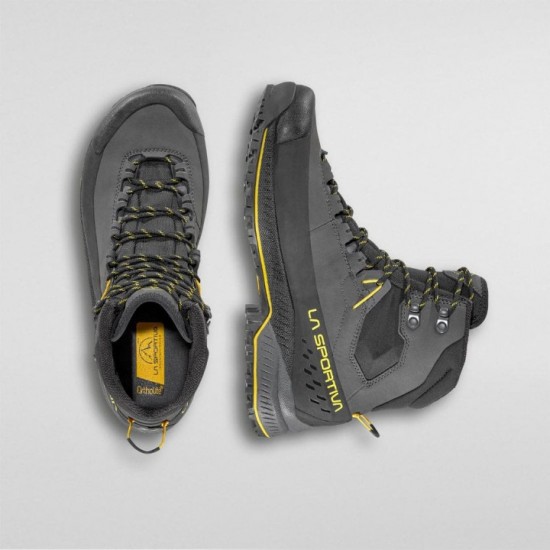 Ανδρικά Μποτάκια Αδιάβροχα - La Sportiva TX5 Evo Mid GTX La Sportiva TX5 Evo Mid GTX Ανδρικά αδιάβροχα μποτάκια πεζοπορίας. Δέρμα Nubuck, μεμβράνη GORE-TEX ePE, σόλα Vibram Megagrip & Resole Platform