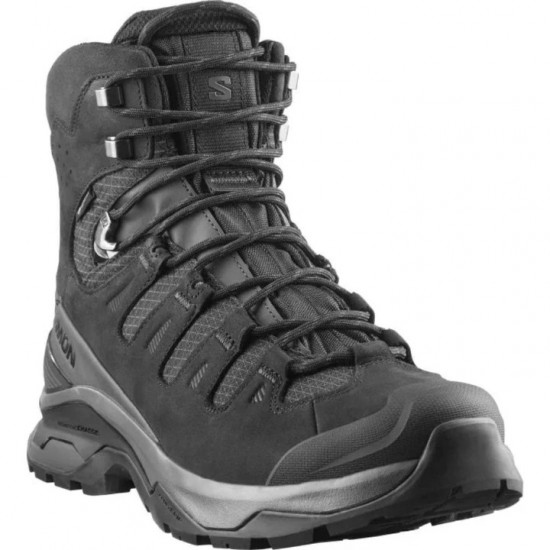 Ανδρικά Μποτάκια Ορειβατικά - Salomon Quest 5 GORE-TEX - Asphalt/Black/Asphalt Salomon Quest 5 GORE-TEX Ανδρικά ορειβατικά αρβύλα. Αδιάβροχα με μεμβράνη GORE-TEX, σκελετό 4D Advanced Chassis™, σόλα All-Terrain Contagrip® & δέρμα Nubuck