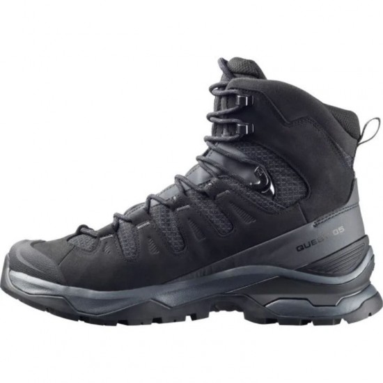 Ανδρικά Μποτάκια Ορειβατικά - Salomon Quest 5 GORE-TEX - Asphalt/Black/Asphalt Salomon Quest 5 GORE-TEX Ανδρικά ορειβατικά αρβύλα. Αδιάβροχα με μεμβράνη GORE-TEX, σκελετό 4D Advanced Chassis™, σόλα All-Terrain Contagrip® & δέρμα Nubuck