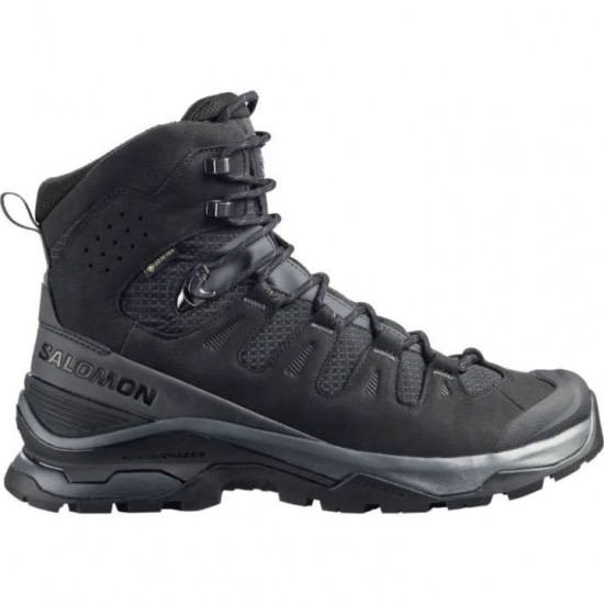 Ανδρικά Μποτάκια Ορειβατικά - Salomon Quest 5 GORE-TEX - Asphalt/Black/Asphalt Salomon Quest 5 GORE-TEX Ανδρικά ορειβατικά αρβύλα. Αδιάβροχα με μεμβράνη GORE-TEX, σκελετό 4D Advanced Chassis™, σόλα All-Terrain Contagrip® & δέρμα Nubuck
