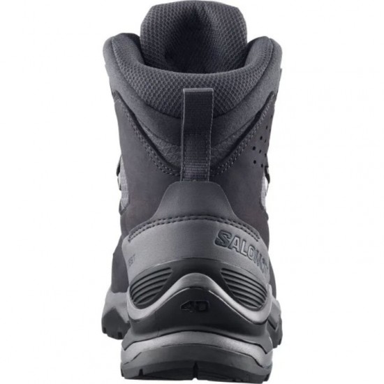 Γυναικεία Μποτάκια Ορειβατικά - Salomon Quest 5 GORE-TEX - Nine Iron/Excalibur/Endive Salomon Quest 5 GORE-TEX Γυναικεία ορειβατικά αρβύλα (Nine Iron/Excalibur/Endive). Αδιάβροχα με μεμβράνη GORE-TEX, σκελετό 4D Advanced Chassis™ & δέρμα Nubuck