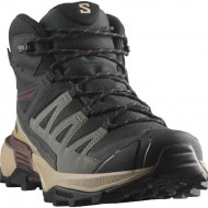 SALOMON X ULTRA 360 MID GTX - PHANTOM/DESERT TAN/RUM RAISIN