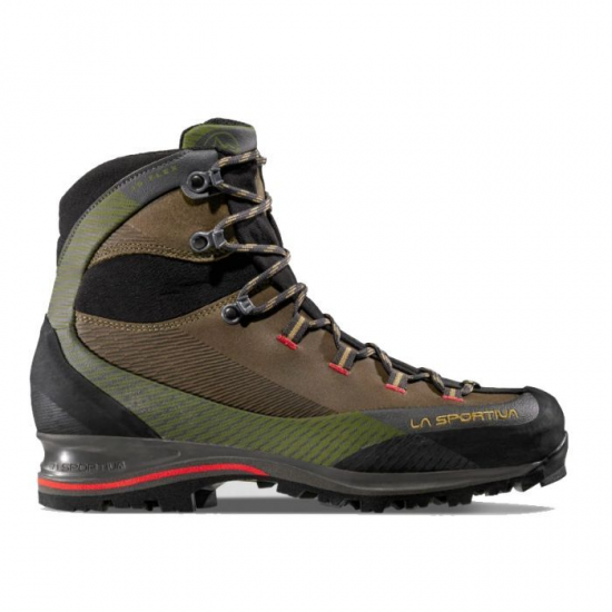 LA SPORTIVA TRANGO TRK LEATHER GTX IVY/TANGO RED BOOT