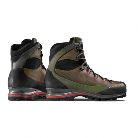 LA SPORTIVA TRANGO TRK LEATHER GTX IVY/TANGO RED BOOT