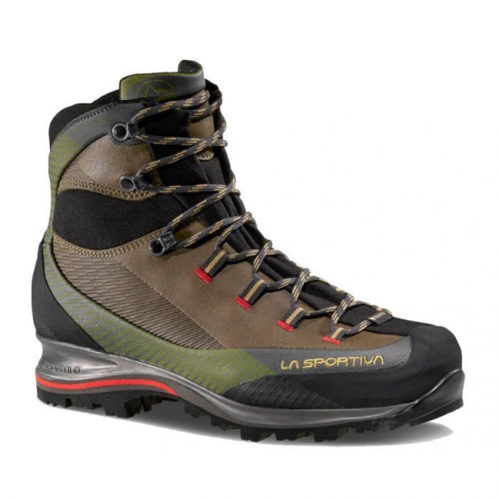 LA SPORTIVA TRANGO TRK LEATHER GTX IVY/TANGO RED BOOT
