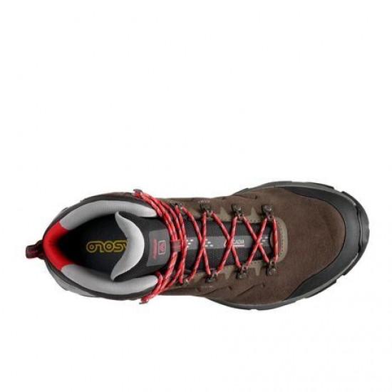 ΑΡΒΥΛΑ ΟΡΕΙΒΑΣΙΑΣ ACADIA MID LTH DARK BROWN GTX ASOLO ΑΡΒΥΛΑ ΟΡΕΙΒΑΣΙΑΣ ACADIA MID LTH DARK BROWN GTX ASOLO