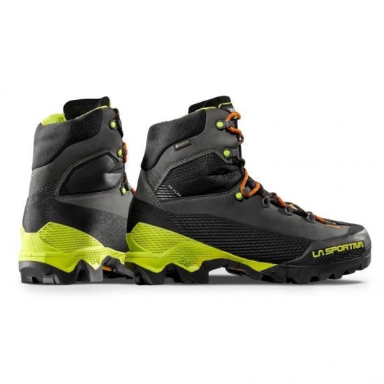 LA SPORTIVA MEN'S AEQUILIBRIUM LT GTX CARBON/LIME PUNCH BOOTS