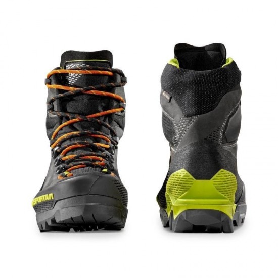 LA SPORTIVA MEN'S AEQUILIBRIUM LT GTX CARBON/LIME PUNCH BOOTS