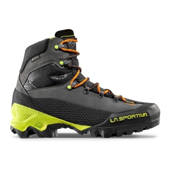 LA SPORTIVA MEN'S AEQUILIBRIUM LT GTX CARBON/LIME PUNCH BOOTS