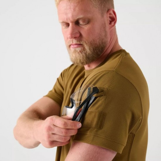 Κοντομάνικο Μπλουζάκι Tactical - Helikon Tex TopCool Lite Ανδρικό κοντομάνικο μπλουζάκι Helikon-Tex Tactical T-shirt Lite (TS-TTS-TL). Από ύφασμα TopCool® Lite που στεγνώνει γρήγορα. Ιδανικό για bushcraft & σώματα ασφαλείας