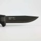 Morakniv Amberg BlackBlade - Στιβαρή Λάμα 109mm από Ανθρακούχο Ατσάλι, Scandi Grind & Αντιδιαβρωτική Προστασία DLC