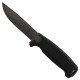Morakniv Amberg BlackBlade - Στιβαρή Λάμα 109mm από Ανθρακούχο Ατσάλι, Scandi Grind & Αντιδιαβρωτική Προστασία DLC