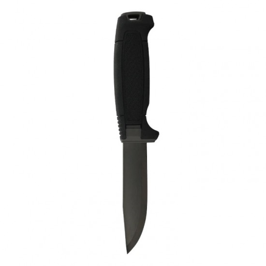 Morakniv Amberg BlackBlade - Στιβαρή Λάμα 109mm από Ανθρακούχο Ατσάλι, Scandi Grind & Αντιδιαβρωτική Προστασία DLC