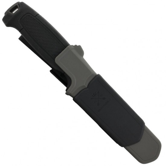 Morakniv Amberg BlackBlade - Στιβαρή Λάμα 109mm από Ανθρακούχο Ατσάλι, Scandi Grind & Αντιδιαβρωτική Προστασία DLC