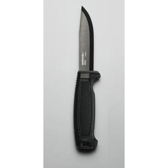 Morakniv Amberg BlackBlade - Στιβαρή Λάμα 109mm από Ανθρακούχο Ατσάλι, Scandi Grind & Αντιδιαβρωτική Προστασία DLC