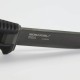 Morakniv Amberg BlackBlade - Στιβαρή Λάμα 109mm από Ανθρακούχο Ατσάλι, Scandi Grind & Αντιδιαβρωτική Προστασία DLC