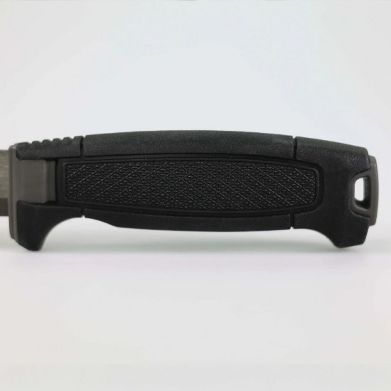 Morakniv Amberg BlackBlade - Στιβαρή Λάμα 109mm από Ανθρακούχο Ατσάλι, Scandi Grind & Αντιδιαβρωτική Προστασία DLC