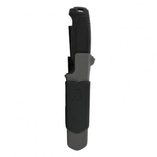 Morakniv Amberg BlackBlade - Στιβαρή Λάμα 109mm από Ανθρακούχο Ατσάλι, Scandi Grind & Αντιδιαβρωτική Προστασία DLC