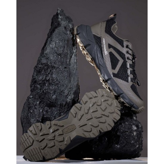 Παπούτσια Pentagon Kion Trekking Shoes Mk II - K15042-2.0 Ελαφριά Παπούτσια Πεζοπορίας Pentagon Kion 2.0 με Ενισχυμένο Πλεκτό Ύφασμα, Σύστημα Ταχείας Δέσης και Αντικραδασμικό Πάτο EVA Memory Foam