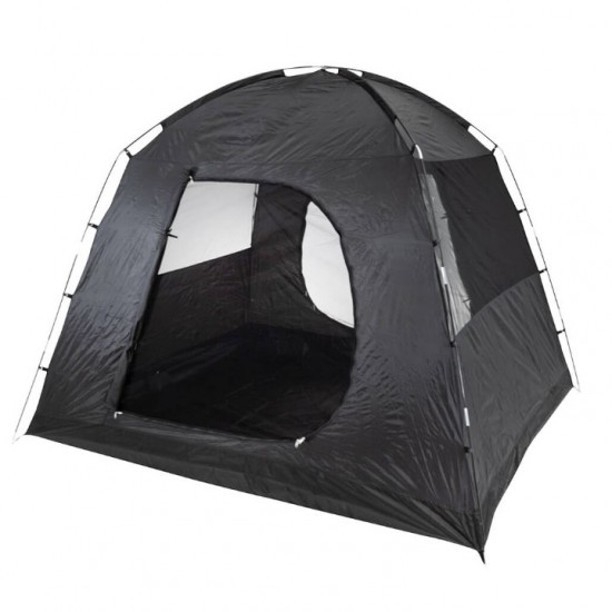 Σκηνή Camping 4 Ατόμων Διπλό Πανί Bigfour Domino 4 - 240x210x180cm Bigfour Domino 4 - Σκηνή Διπλού Πανιού με Τεχνολογία Σκίασης Silver/Black, UV+30 Προστασία & Ύψος 180cm