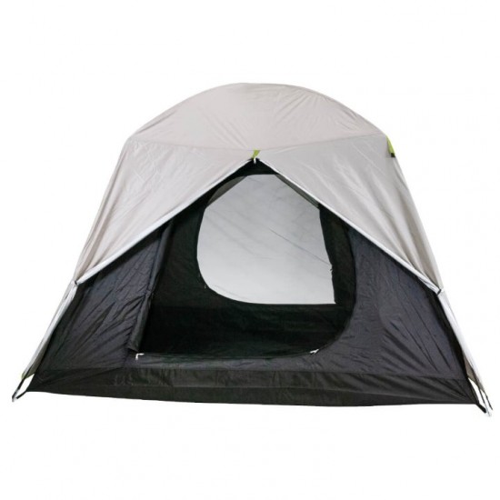 Σκηνή Camping 4 Ατόμων Διπλό Πανί Bigfour Domino 4 - 240x210x180cm Bigfour Domino 4 - Σκηνή Διπλού Πανιού με Τεχνολογία Σκίασης Silver/Black, UV+30 Προστασία & Ύψος 180cm