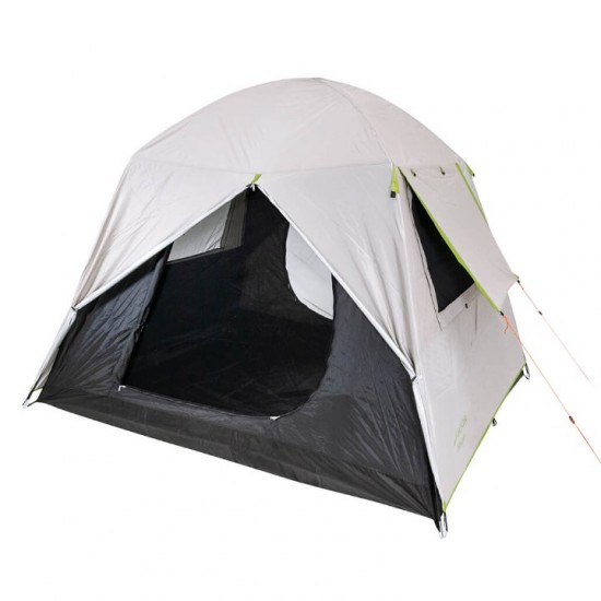 Σκηνή Camping 4 Ατόμων Διπλό Πανί Bigfour Domino 4 - 240x210x180cm Bigfour Domino 4 - Σκηνή Διπλού Πανιού με Τεχνολογία Σκίασης Silver/Black, UV+30 Προστασία & Ύψος 180cm