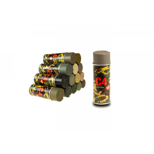 ΣΤΡΑΤΙΩΤΙΚΗ ΒΑΦΗ ΣΠΡΕΙ C4 400ML ΣΤΡΑΤΙΩΤΙΚΗ ΒΑΦΗ ΣΠΡΕΙ C4 400ML