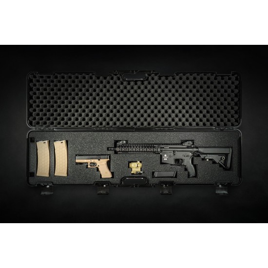 EVOLUTION GUN CASE INTERNAL DIMENSIONS 117.5X9X12CM WITH WHEELS