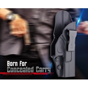 CYTAC INTERIOR PISTOL HOLSTER WITH CLIP FOR GLOCK 19