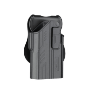 CYTAC PISTOL HOLSTER, and for Flashlight, for Glock 17, Black