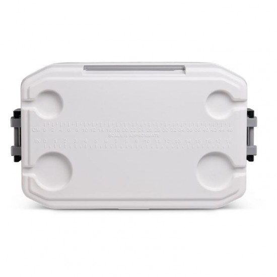 Ψυγείο Igloo Marine Ultra 54 Latitude 54Qt / 51L Φορητό Ψυγείο Igloo 51 Λίτρων με Μόνωση Thermecool, Προστασία UV, Ανοξείδωτους Μεντεσέδες, Χωρητικότητα 76 Κουτιών Ιδανικό για Σκάφος & Camping