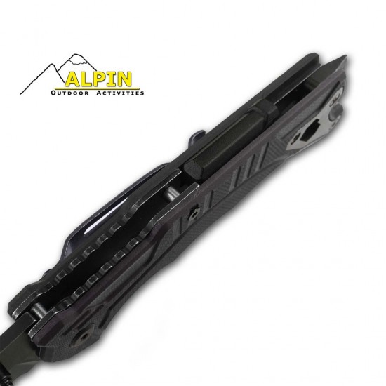 ΠΤΥΣΣΟΜΕΝΟ ΜΑΧΑΙΡΙ - ΣΟΥΓΙΑΣ ALPIN TACTICAL SERIES ZD-025B/C