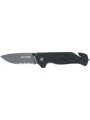BLACKFOX BLACK ACTION FOLDING KNIFE