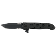 CRKT M16-14 ZLEK TANTO BLACKOUT W/TRIPLE POINT SERRATIONS