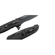 CRKT M16-14 ZLEK TANTO BLACKOUT W/TRIPLE POINT SERRATIONS