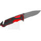 K25 TACTICAL POCKET KNIFE RUBBERED ALUMINIUM RED 9.4 CM 19653