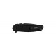 Kershaw Conduit Tactical Pocket Knife in Total Black Design, Featuring an 8Cr13MoV Spear Point Blade, Assisted Opening, and Ergonomic Glass-Filled Nylon Handle