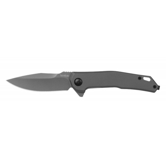 Kershaw Helitack Pocket Knife with Assisted Opening Mechanism, 8Cr13MoV Steel, Durable Frame Lock, and Protective PVD Coating