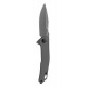 Kershaw Helitack Pocket Knife with Assisted Opening Mechanism, 8Cr13MoV Steel, Durable Frame Lock, and Protective PVD Coating