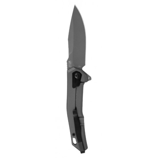 Kershaw Helitack Pocket Knife with Assisted Opening Mechanism, 8Cr13MoV Steel, Durable Frame Lock, and Protective PVD Coating