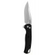 Kershaw Runoff Pocket Knife with Button Lock Mechanism, KVT Ball Bearings, 8Cr13MoV Clip Point Blade, and Satin Finish