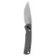 Kershaw Sequence Pocket Knife with DuraLock Locking Mechanism, KVT Ball Bearings, 8Cr13MoV Drop Point Blade, and Stonewashed Finish
