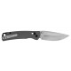 Kershaw Sequence Pocket Knife with DuraLock Locking Mechanism, KVT Ball Bearings, 8Cr13MoV Drop Point Blade, and Stonewashed Finish