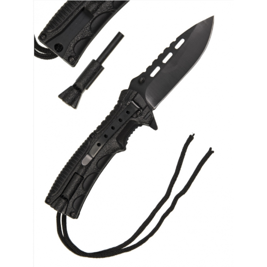 FOLDABLE KNIFE MILTEC FIRE STARTER FOLDABLE KNIFE MILTEC FIRE STARTER