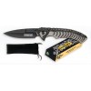 Albainox Rainblack Snake Skeleton Folding Knife 25344
