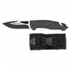 K25 Tactical Black Aluminium Penknife – 25008