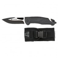 K25 Tactical Black Aluminium Penknife – 25008